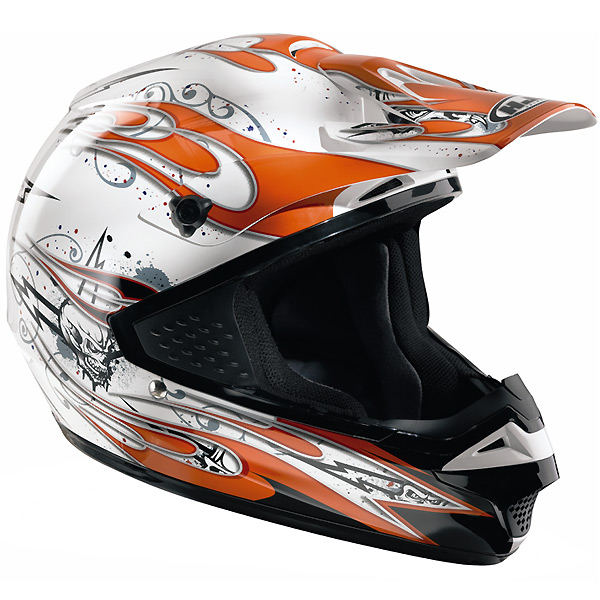 Motorcycle Helmet HJC CLMX Fang MC7 Orange